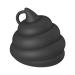 Creative Toothpaste Squeezer | Silicone Toothpaste Squeezer Dog Toothpaste Toppers | Multifunctional Self Closing Toothpaste Caps Odorless Toothpaste Dispenser Caps for Kids Adults Aallyn Black