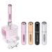 InfantLY Bright 5ml Perfume Atomizer Portable Liquid Container for Cosmetics Mini Aluminum Spray Empty Bottle Refillable for Traveling