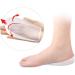NOLITOY Height Increasing Insoles - Silicone Heel Cups & Metatarsal Pads for Plantar Support - Comfortable White Pads for Heel Lift and Height Enhancement - Buy Online on GoSupps.com