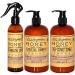 Urban Hydration Honey Health and Repair Shampoo Conditioner and Detangler Set | Sulfate Paraben and Dye Free Cleanses Detangles Hydrates and Repairs For Healthy and Shiny Hair All Hair Types