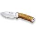 Joker CO20 Knife - 8.5 cm Mova Blade Stainless Steel Clamp Olive Wood Handle - Ideal for Fishing Hunting Camping & Hiking - Buy Online on GoSupps.com