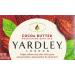 Yardley London Cocoa Butter Bath Soap Bar - Nourishing Softens Dry Skin 4 oz - Pack of 3 with Shea Butter & Vitamin E - Buy Online on GoSupps.com