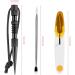 13 Pack Paracord Stitching Tools Set | Stainless Steel Needles & Knotting Accessories | Paracord Supplies Kit with Marlin Spike | Black Sharp Smoothing Tool - Buy Online on GoSupps.com