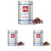 illy Coffee Decaffeinated Coffee Beans Medium Roast 100% Arabica Coffee Beans 250g (Pack of 3)