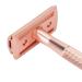 Premium Portable Manual Safety Razor for Men - Zinc-Aluminium & Brass Handle Double-Edged with Copper Base for Ultimate Grooming - Buy Online on GoSupps.com