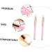 Beavorty 2Pcs Eye Shadow Brush Women Eyeshadow Brush Salon Makeup Tool Pink - Buy Online on GoSupps.com