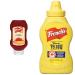 French's 100% Canadian Tomato Ketchup No Sugar Added 750ml & Classic Yellow Mustard 225ml Ketchup + Condiment 225 ml (Pack of 1)