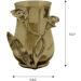 Brass and Glass Gold Bathroom Tumbler Cup - Elegant Toothbrush Holder from The Calla Lily Collection - Buy Online on GoSupps.com