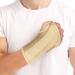 NuCamper Wrist Brace Carpal Tunnel Support - Compression Sleeve with Adjustable Straps for Tendonitis and Arthritis Pain Relief - Left Hand, Beige (S/M) - Buy Online on GoSupps.com