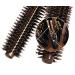 Round Boar Bristle Wooden Hair Brush - Anti Static Hairbrush for Women - Ideal for Styling, Drying, and Curling - Buy Online on GoSupps.com
