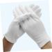 FRCOLOR 12 Pairs Moisturising Gloves Work Gloves Spa Gloves Gloves for Hand Care Work Safety Gloves Inspection Gloves for Jewellery White Insulation - Buy Online on GoSupps.com