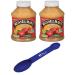 (Pack of 2) Musselmans Apple Sauce Chunky 48 oz (Free Miras 2-in-1 Measuring Spoon Included!)