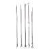 Acne Needle Needle Tool Face Cleaning Blackheads Acne Removal Comedone Extractor Black Head Blemish Pimple Remover Tool Pore Cleaner (Color : 5pcs Style 1)