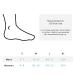 BraceAbility Neuropathy Socks - Compression Diabetic Open-Toe Foot Sleeves for Nerve Pain Relief - Men & Women (L - 1 Pair) - Buy Online on GoSupps.com