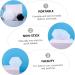 STOBOK 12 Pcs Pendant Mold Silicone Molds Keychain Pendant Epoxy Mold Jewel Silicone Mold Accessories Gem Whitex3pcs 5.5X3CMx3pcs - Buy Online on GoSupps.com