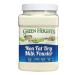 Non Fat Dry Milk Powder - 3 Pounds / 1.36 Kilo Jar (42+ Servings) - Proudly Made in America - Healthy Nourishing Essentials by Green Heights Milk Powders 3 Pound (Pack of 1)