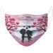 ZQP 10PCS Disposable Face_Mask Valentine's Day Face_Masks for Adult Heart Shaped Design 3Ply Breathable Anti-Dust Safety Protection with Elastic Earloop & Nose Bridge - Buy Online on GoSupps.com
