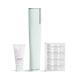 DERMAFLASH LUXE+ Device Anti Aging Exfoliation Hair Removal and Dermaplaning Tool with Sonic Edge Technology and 4 Weeks of Treatment Seafoam LUXE +