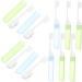 CLISPEED 40 pcs Portable Folding Toothbrush Cleaning Brush - Travel Size | International Shipping Available - Buy Online on GoSupps.com