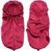 Ladaypoa 2-Piece Long Satin Hair Hood | Silky Sleeping Cap for Long Curly Hair Protection | Extra Large Black & Red - Buy Online on GoSupps.com