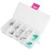 100 Contoured Metal Tooth Matrices - Professional Dental Sections with Storage Case for International Shipping - Buy Online on GoSupps.com