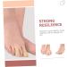 JEWEDECO 2 Pairs Silicone Gel Toe Sleeves Protectors - Soft & Flexible 4x2.5cm - Buy Online on GoSupps.com