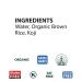 Eden Organic Brown Rice Vinegar 10 fl oz | Amber Glass Bottle | Imported - Buy Online on GoSupps.com