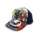 Marvel Avengers, Captain America, Hulk, Ironman Flat Brim Baseball Cap Hat, Boys Ages 5-17 One Size Multi Color