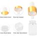 dijiusidy Empty Liquid Bottle With Glass Pipettes Refillable Leakproof Travel Dispenser Vacation Household Cosmetic Container Aromatherapy Transparent 2ml Transparent 2ml - Buy Online on GoSupps.com