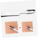 HAPINARY 9 Pcs Clip Comedone Extractor Instrument Tool Pimple Tweezers Blackhead Stainless Steel Silver - Buy Online on GoSupps.com
