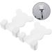 Buy Homoyoyo 2nd Hand Pocket Hooks - Wall Clothes Hanger & Sticky Hooks for Clock Razor & Shower - Durable Plastic Replacement - Buy Online on GoSupps.com