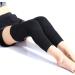 Buy 1 Pair Black Unisex Elastic Warm Knee Sleeves | Thermal Knee Brace Support for Ultimate Comfort - Buy Online on GoSupps.com