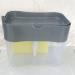 FINPAN Kitchen Brush Cleaning Semen Box Automatic Liquid Dispenser Push-Type Automatic Liquid Outlet Box Pad Dishwashing Soap Liquid Box Hand Soap Dispenser - Buy Online on GoSupps.com