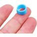 Buy Ancllo 200pcs 8mm No Numbers Birdsbone Tapes - Multicolored Clip-on Leg Rings for Pigeons & Parrots - 10 Color Mixed for Chicks - International Shipping Available - Buy Online on GoSupps.com