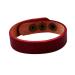 ABOOFAN 8 Pcs Couples Bracelets Bond Bracelets for Couples Leather Bracelets Cuff Wrap Bracelet Leather Snap Bracelet Leather Bangle Wrist Chain Unisex Bracelet Button Light Board Jewelry Dark Red 1.5X21.5CM