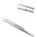 Stainless Steel Tweezers  with Curved Serrated Tip Multipurpose Tweezers Sewing Machine Tweezers Forceps for Craft Repairing (2 Pcs set) 2 Count (Pack of 1) - Buy Online on GoSupps.com