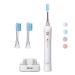 ION-Sei - Electric Toothbrush/Patented Ionic Sonic Toothbrush (up to 31 000 Brush Movements/Minutes) from Japan for Electronic & Ionic Tooth Cleaning & Gum Care - Day White
