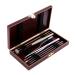 KXDFDC Ear Tool Set Ear Pick Cleaning Ear Wax Remover Wooden Box 1 D