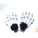 Beavorty 2 Pairs Skeleton hair clip hairpin hair clips for women barrettes for girls white decor Women hair clip halloween hairpin Gothic accessories lip gloss decorate Miss - Buy Online on GoSupps.com