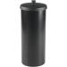 mDesign Plastic Floor Stand Toilet Paper Organizer with Cover - Hyde Collection Black - Buy Online on GoSupps.com