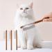 WEZCHUGHAOL 3 PCS Solid Wood Pet Combs Grooming Comb for Cat/Dog/Small Medium Pets Flea Lice Comb with Rounded Stainless Steel Teeth for Cats Dogs Rabbits Massage Removes Tangles and Loose Fur - Buy Online on GoSupps.com