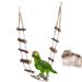 Pet Rope Ladder Hamster Soft Long Climbing Rope Ladder Birds Swing Hanging Bridge Toys for Mouse Chinchilla Rat Squirrel Dwarf Hamster Parrot