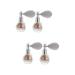 Beavorty 4 Pcs Spray Glitter Shimmer Powder Body Fragrance Bottles Makeup Powder Spray Tool Sequins Perfume As Shown 1x2pcs 7.5x6cmx2pcs