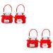 Abaodam 4 Pcs Candy Tote Kids Tote Bags Xmas Flannel Bags Christmas Apple Tote Pouch Child Storage Box