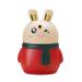 Luofeng automatic press type toothpick box toothpick holder cute rabbit household toothpick container pp material for restaurant red