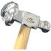 Chasing Hammer 1: Full Domed Face for Jewelry Crafts & Metal Forming | JTS Jewelers Hammer - Buy Online on GoSupps.com