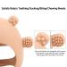 Bear Mitten Baby Teether - Anti-Drop Teething Toy for Babies 3+ Months - Silicone Teether for Teething Relief - BPA Free (Brown) - Buy Online on GoSupps.com