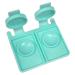 Contact Lens Cases for Hard/Rigid Gas Permeable (RGP) Contact Lenses Flat Pack Shallow Well 12/pk