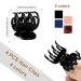 Vsiopy Medium Claw Hair Clips for Women - No Slip, Double Row Jaw Clip (4 PCS) - Style A - Buy Online on GoSupps.com