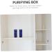 Natural Shoe Odor Eliminator 2pcs Set - Freshener for Men, Women, Bowling, Gym Bags - Dark Blue - 12.5x5x3cm - Buy Online on GoSupps.com
